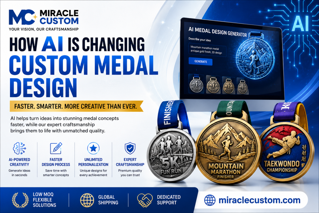 How AI Is Changing Custom Medal Design