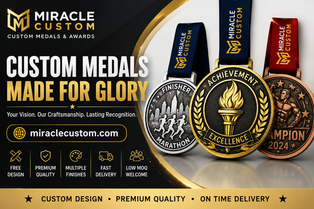 Custom Medal Manufacturing Process