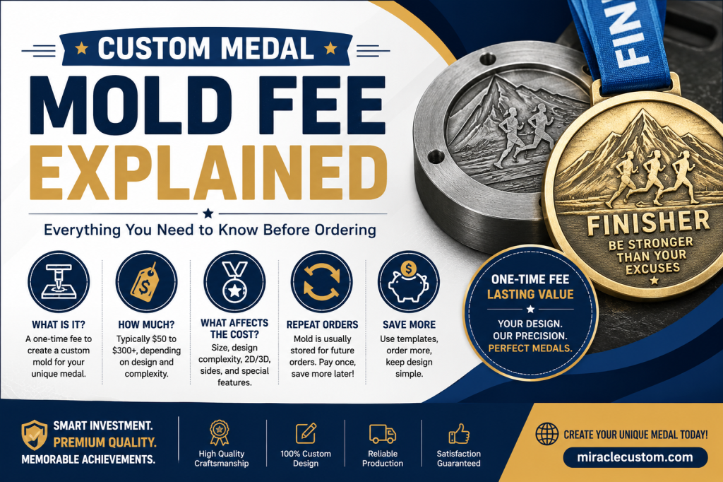 Custom Medal Mold Fee Explained