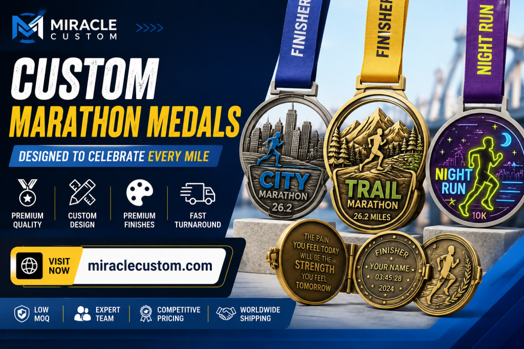 Custom Marathon Medals Ideas