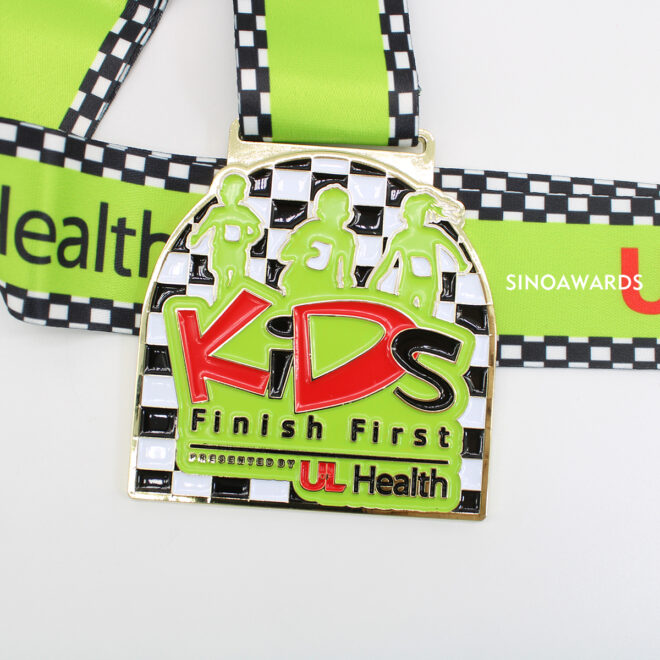 custom running medals with logo